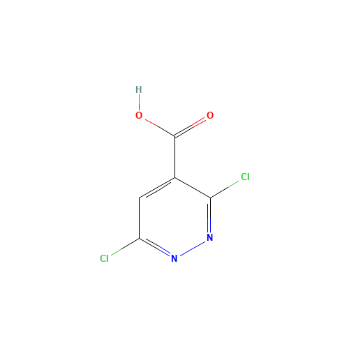 51149-08-7 3,6-Dichloropyridazine-4-carboxylic acid chemical structure