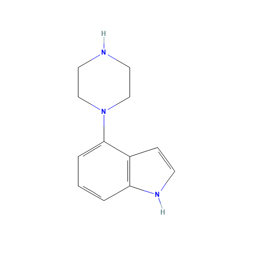 84807-09-0 4-(1-Piperazinyl)-1H-indole chemical structure