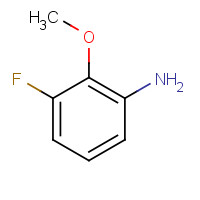 437-83-2 3-Fluoro-2-methoxy-phenylamine chemical structure