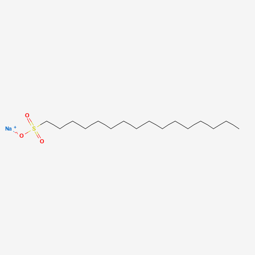 15015-81-3 1-Hexadecanesulfonic acid sodium salt chemical structure