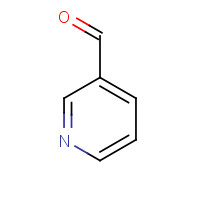 500-22-1 Nicotinaldehyde chemical structure