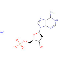 653-63-4 2'-Deoxyadenosine-5'-monophosphate chemical structure