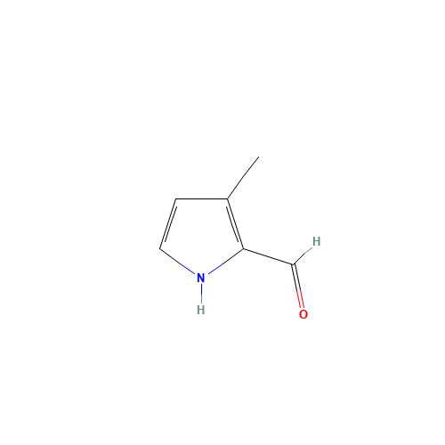 24014-18-4 3-Methyl-1H-pyrrole-2-carbaldehyde chemical structure