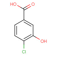 34113-69-4 4-Chloro-3-hydroxybenzoic acid chemical structure