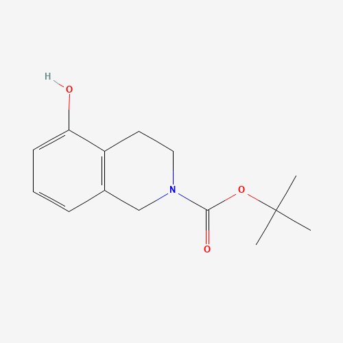216064-48-1 tert-Butyl 5-hydroxy-3,4-dihydroisoquinoline-2(1H)-carboxylate chemical structure