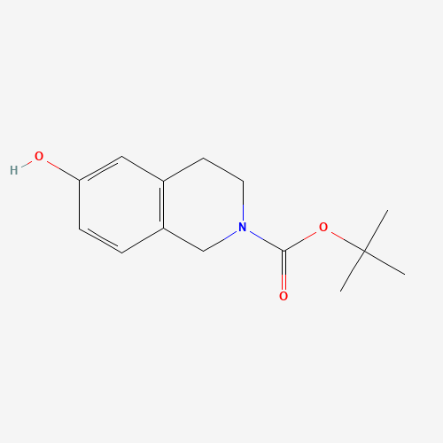 158984-83-9 tert-Butyl 6-hydroxy-3,4-dihydroisoquinoline-2(1H)-carboxylate chemical structure