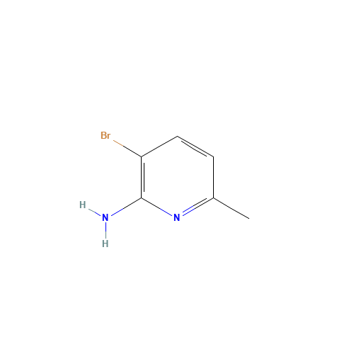 126325-46-0 3-Bromo-6-methylpyridin-2-amine chemical structure