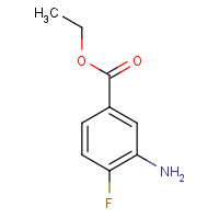 455-75-4 Ethyl 3-amino-4-fluorobenzoate chemical structure