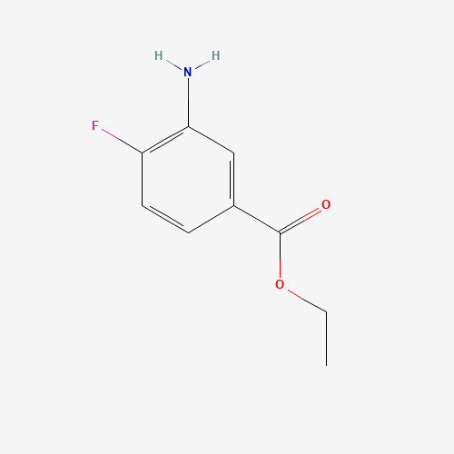 455-75-4 Ethyl 3-amino-4-fluorobenzoate chemical structure