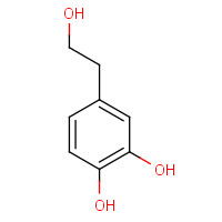 10597-60-1 3,4-Dihydroxyphenethyl alcohol chemical structure