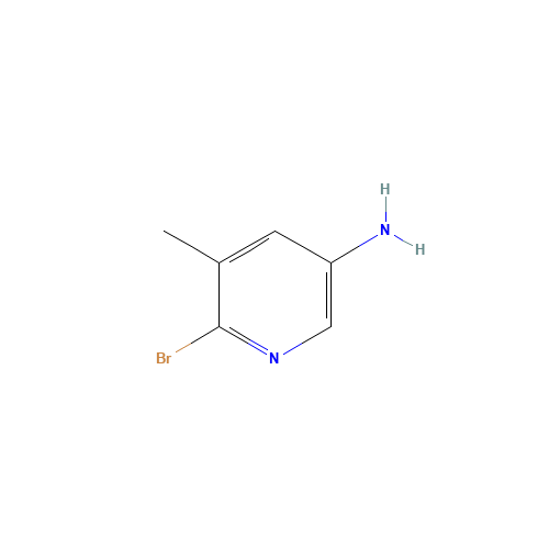38186-83-3 5-Amino-2-bromo-3-picoline chemical structure