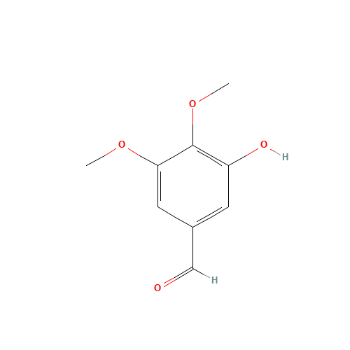 29865-90-5 3,4-Dimethoxy-5-hydroxybenzaldehyde chemical structure