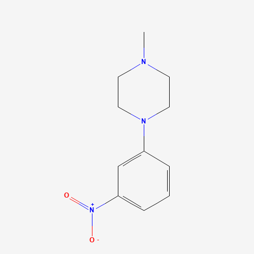 148546-97-8 1-Methyl-4-(3-nitrophenyl)piperazine chemical structure