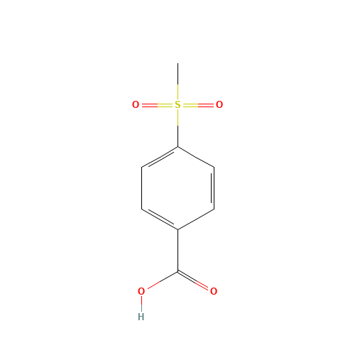 4052-30-6 4-(Methylsulphonyl)benzoic acid chemical structure
