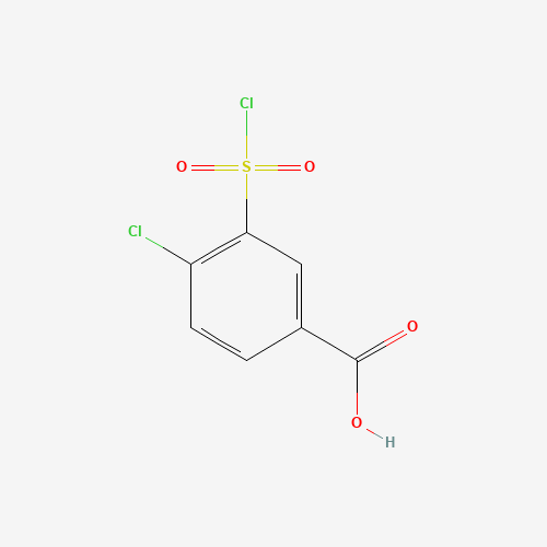 2494-79-3 4-Chloro-3-chlorosulfonylbenzoic acid chemical structure