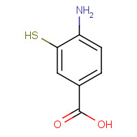 14543-45-4 4-Amino-3-mercaptobenzoic acid chemical structure