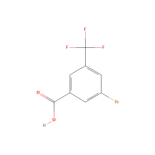 328-67-6 3-Bromo-5-(trifluoromethyl)benzoic acid chemical structure