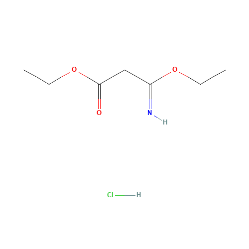 2318-25-4 Ethyl 3-ethoxy-3-iminopropionate hydrochloride chemical structure