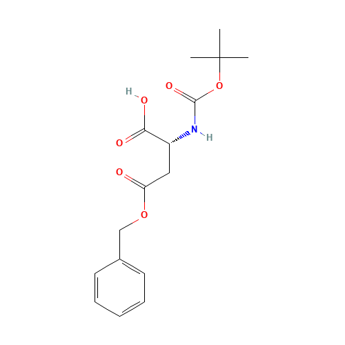 51186-58-4 Boc-D-Asp(OBzl)-OH chemical structure