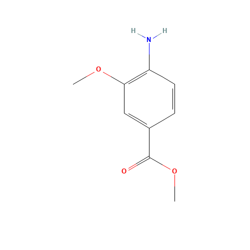 41608-64-4 3-Methoxy-4-aminobenzoic acid methyl ester chemical structure