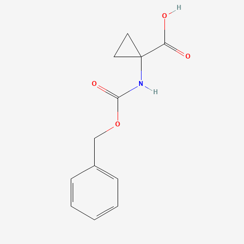 84677-06-5 1-(Benzyloxycarbonyl-amino)-cyclopropyl-1-carboxylic acid chemical structure