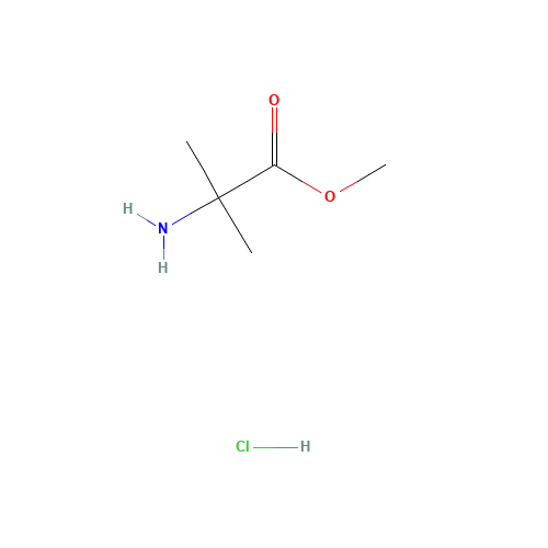 15028-41-8 alpha-Aminoisobutyric acid methyl ester hydrochloride chemical structure
