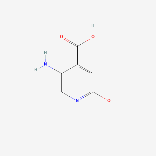 183741-91-5 5-Amino-2-methoxypyridine-4-carboxylic acid chemical structure