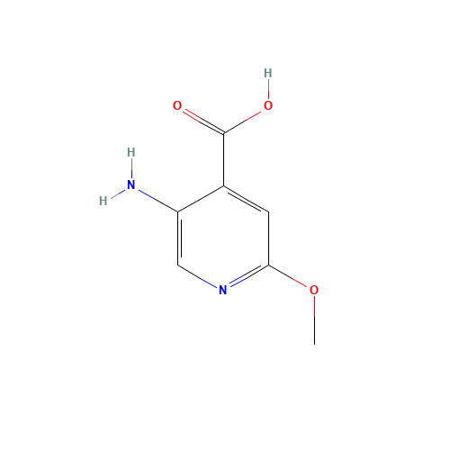 183741-91-5 5-Amino-2-methoxypyridine-4-carboxylic acid chemical structure