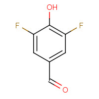 118276-06-5 3,5-Difluoro-4-hydroxybenzaldehyde chemical structure