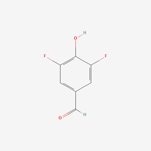 118276-06-5 3,5-Difluoro-4-hydroxybenzaldehyde chemical structure