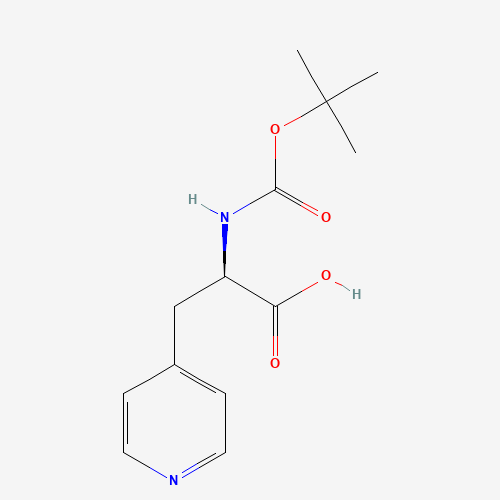 37535-58-3 Boc-D-4-Pyridylalanine chemical structure