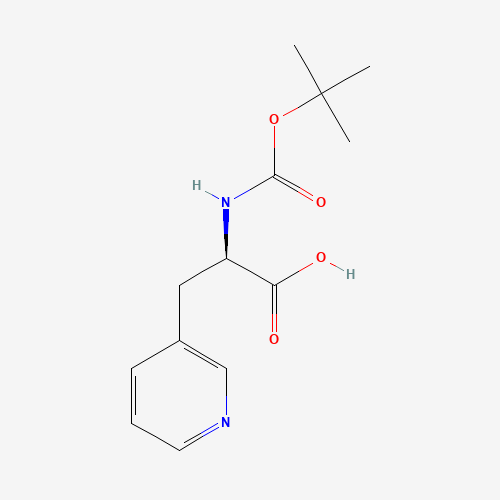 98266-33-2 Boc-D-3-pyridylalanine chemical structure