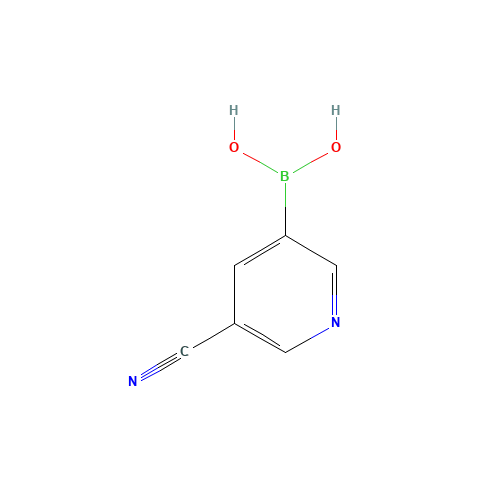 497147-93-0 5-Cyano-3-pyridinyl boronic acid chemical structure