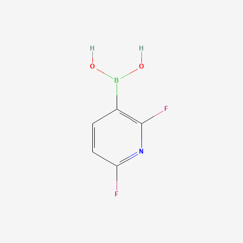 136466-94-9 2,6-Difluoropyridine-3-boronic acid chemical structure