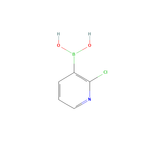 381248-04-0 2-Chloro-3-pyridineboronic acid chemical structure