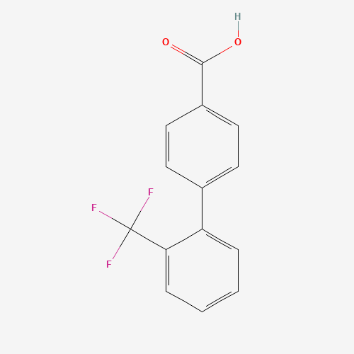 198205-79-7 2'-Trifluoromethylbiphenyl-4-carboxylic acid chemical structure