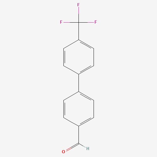 90035-34-0 4'-Trifluoromethylbiphenyl-4-carbaldehyde chemical structure