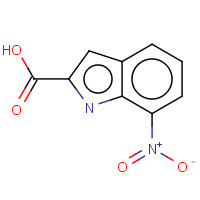 6960-45-8 7-Nitroindole-2-carboxylic acid chemical structure