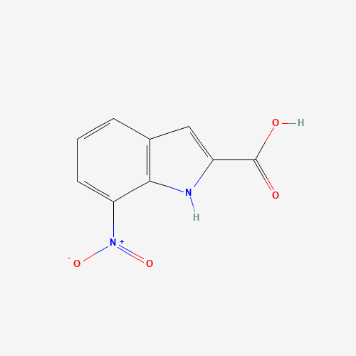 6960-45-8 7-Nitroindole-2-carboxylic acid chemical structure