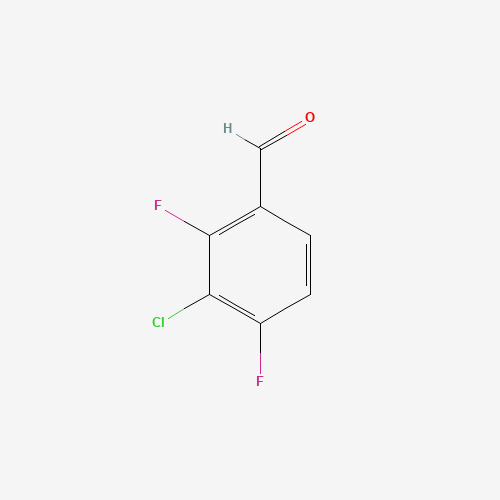 127675-46-1 3-Chloro-2,4-difluorobenzaldehyde chemical structure