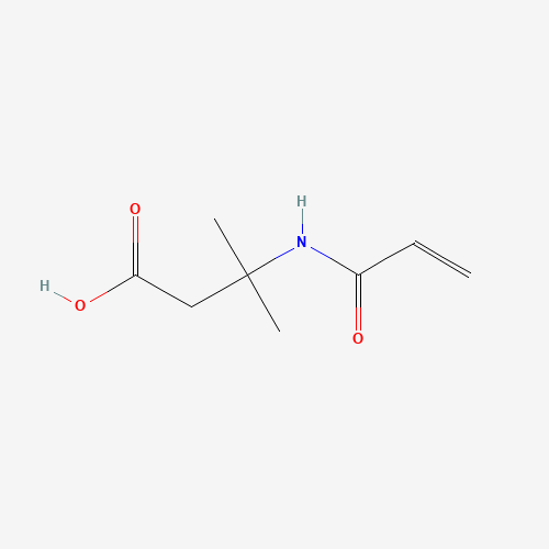 38486-53-2 3-Acrylamido-3-methylbutyric acid chemical structure