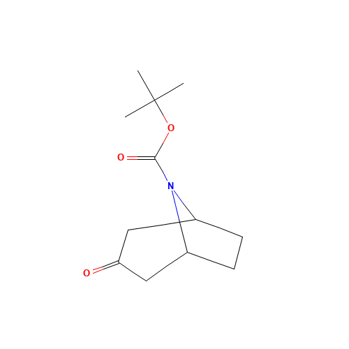 185099-67-6 N-Boc-Nortropinone chemical structure