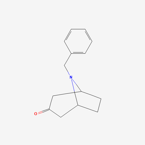 28957-72-4 8-Benzyl-8-azabicyclo[3.2.1]octan-3-one chemical structure