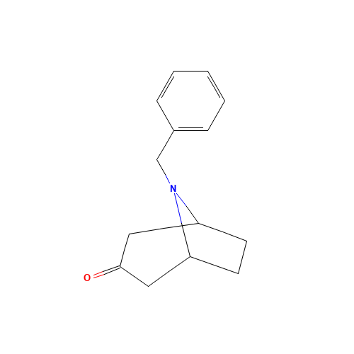 28957-72-4 8-Benzyl-8-azabicyclo[3.2.1]octan-3-one chemical structure