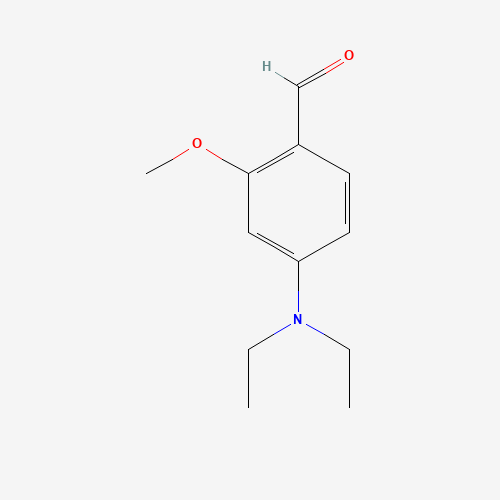 55586-68-0 4-Diethylamino-2-methoxy-benzaldehyde chemical structure