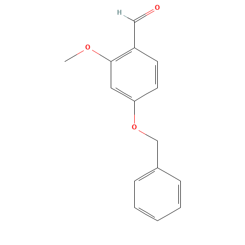58026-14-5 4-Benzyloxy-2-methoxybenzaldehyde chemical structure