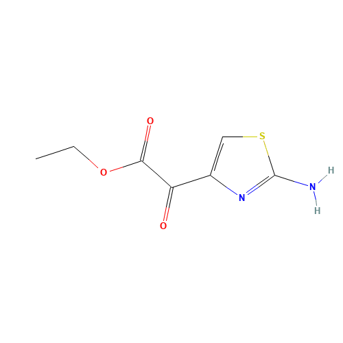 64987-08-2 Ethyl 2-(2-aminothiazol-4-yl)glyoxylate chemical structure