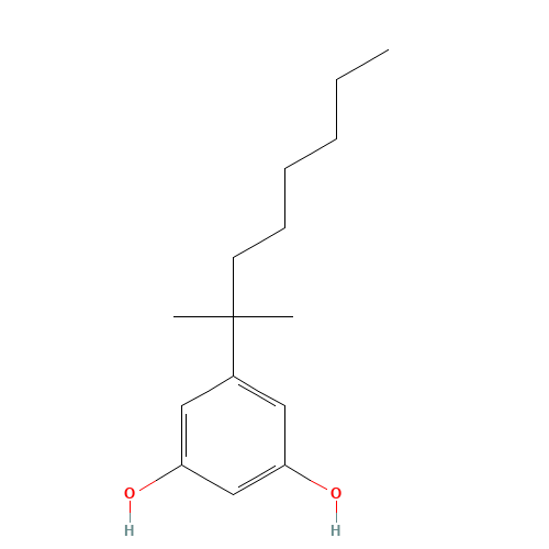 56469-10-4 5-(1,1-Dimethylheptyl)resorcinol chemical structure