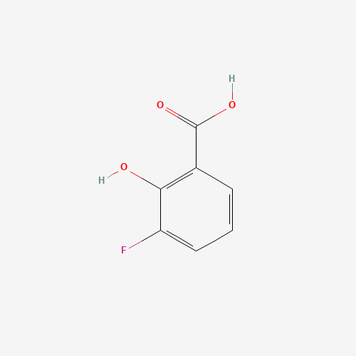 341-27-5 3-Fluoro-2-hydroxybenzoic acid chemical structure