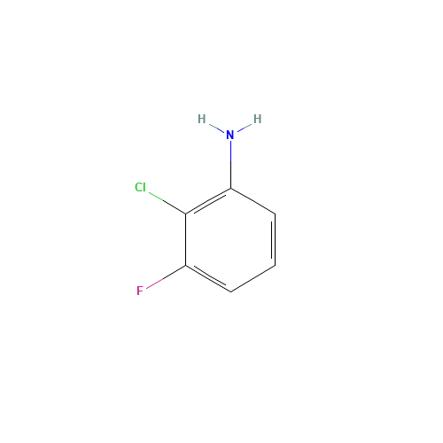 21397-08-0 2-Chloro-3-fluoroaniline chemical structure
